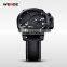 2015 WEIDE Men's Genuine Leather Sport Fashion Watches Original MIYOTA Quartz Movement Wristwatches 30 Meters Waterproof WG93002