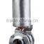 Stainless Steel Pneumatic threaded Butterfly Valve