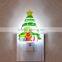 hot sell holiday seasonal chrismas-tree-shaped night light with photo sensor