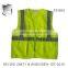 zipper pockets hi vis wholesale safety vest