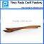 Handmade Natural Wooden Coffee Tea Spoon Kusunoki Lines Long Handle Mixing Spoon 18*2.7cm