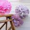 Vintage design Tissue paper Pom poms flower wedding party decoration