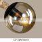 Durable Metal Baking Finish Lamp Ceiling Plate Lighting Woven Hemp Rope Light