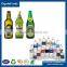 High quality Manufacture custom beverage bottle frozen juice bottle label with clear PET