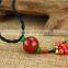 Red bead jewelry Necklace