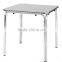 aluminum table for outodor use 6 seaters