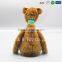 China Manufacture Brown Bear Custom Embroidered Plush Toy for Children