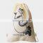 Hot Sale Linen Drawstring Bag Promotional Drawstring Bag