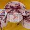 customised kraft paper packing box gift tube with ribbon wholesale