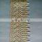 2016 new cheap cream chemical lace fabric for young lady