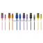 30pcs/Lot Factory price Fast charging fishnet cable Micro USB wire Cable Colorful Mobile Phone Charger USB Data line for Android