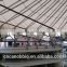 Cable Net Tension Membrane Structure Roof with permanent PTFE Coated Fiber Glass Fabric for Yurt Tent