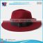 Triangle Dent Floppy Hat Luxury Extra Large Felt Fedora Hats