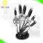 8pcs swiss kitchen knife with color box