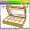 brand chain stores custom design wooden watch display counter