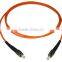 1m 3m 5m singlemode MM 62.5/125 st /UPC-ST/UPC pvc boots Fibre patch cord 3.0mm duplex