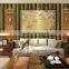 cheapest pvc wall paper Natural wallpaper for home decoraive