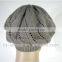 cheap fashion winter Ladies 100% acrylic knitted pointelle hat beret