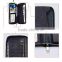 2016 China fashion design mobile phone leather wallet with card holder leather bag for cell phone