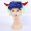 Horn Fans Fake Hair Short Hair Head Holiday Whimsy Show Props Prom Cheap Party Wigs