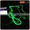 new premium visible flash light LED earphone illuminated LED light headphones for iphone 6 6s