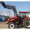 110hp and 120hp farm agricultural tractors with 4 in 1 front end loader