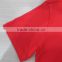 2016 New hot selling customized men solid color cotton spandex v-neck with tipe t-shirt