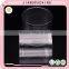 PVC seamed pipe sleeve , clear round sleeve box , transparent plastic cylinder sleeve