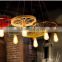 SCANDINAVIALAMP Vintage Edison Style Industrial Retro DIY Chandelier Pendant Lamp Wheel style Ceiling Lights
