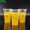 200ml cheap logo printed clear plastic cups