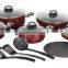 17pc non-stick Cookware Set Kitchen Tools Pot WITH LID