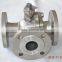 hot sale 2 way stainless steel flange type ball valve factory price
