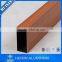 Powder coated white aluminium tube price per kg rectangular aluminum profiles