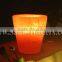 Natural Himalayan Crystal Rock Salt Designed Glass Shape Tea Light/ Candle Holder
