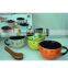 2017 Dora porcelain colorful glaze mug in pure color