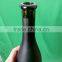 750 ml green frosted enzyme bottle with cork