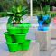 stackable garden pots plastic flower pot outdoor
