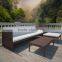 Outdoor furniture PE rattan sofa set Lounger sofa set