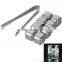 Stainless Steel Ice ball Cubes Glacier Rocks Whisky Drink Chiller Stones (8pcs)