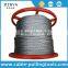 Conductors Stringing Anti twist Wire Rope 9mm Galvanized Braided for Power Line 6 Squares