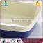 Good Quality Rectangular Dark Blue Ceramic Bakeware for Home