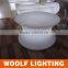 Lighting Up Simple Design Illuminated Modern Decorative Led Cylinder Tea Table