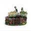 Cement tree root flower pot decoration mini succulent flower pot