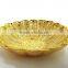 Wedding gift item brass gold plated bowl for return gift and home decoration