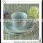 Fine Quality Porcelain 200ml White And Limb Disegn Tea Cup And Saucer