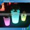 Outdoor Solar Panel Power Color Changing Illuminated Flower Pot LED