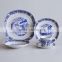 Promotional 20pcs porcelain cheap dinnerware set with Chinese style decal