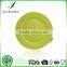 Diswasher safe Best design Non-toxic bamboo fiber hotel used dinner plates