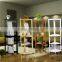MDF standing wall coner rack for flower or storage