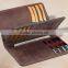 slim leather rfid card holder ID window leather card holders